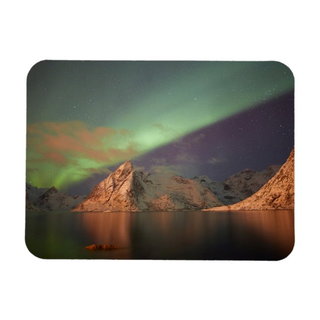 Imán Aurora Borealis, luces polares (Horizontal)