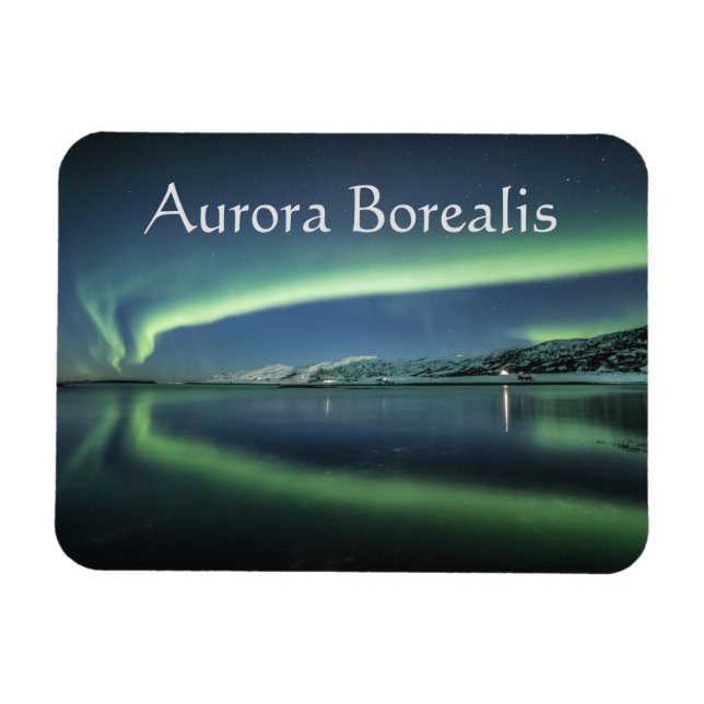 Imán Aurora Borealis Noruega (Horizontal)