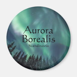 Imán Aurora Borealis Scandinavia