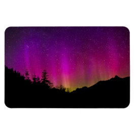 Imán Aurora Borealis Starry Night Sky