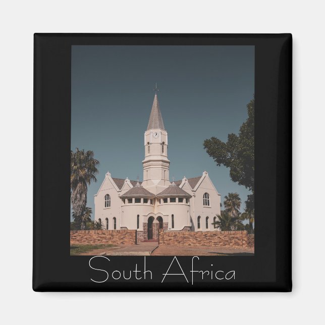 Imán Aurora South Africa SA Architecture Nature Magnet (Frente)