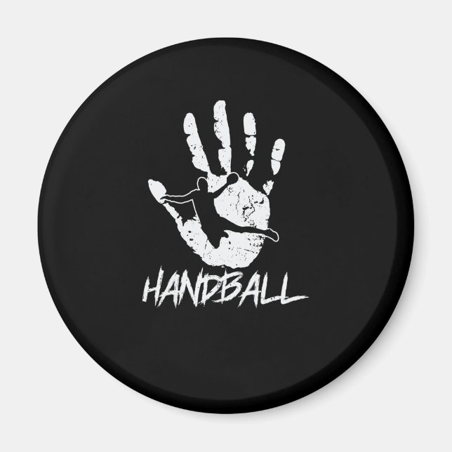 Imán aus Hand und Ball wight Handball (Frente)