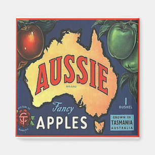 Imán Aussie Apples