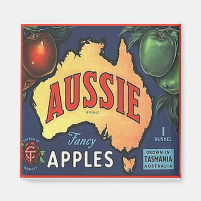 Imán Aussie Apples (Frente)