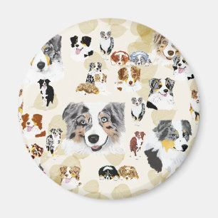 Imán Aussie Collage