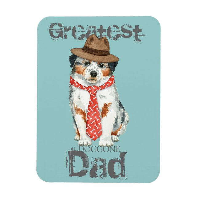 Imán Aussie Dad (Vertical)