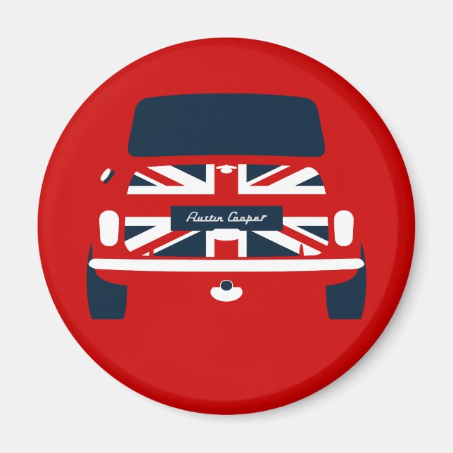 Imán Austin Mini Cooper (Frente)