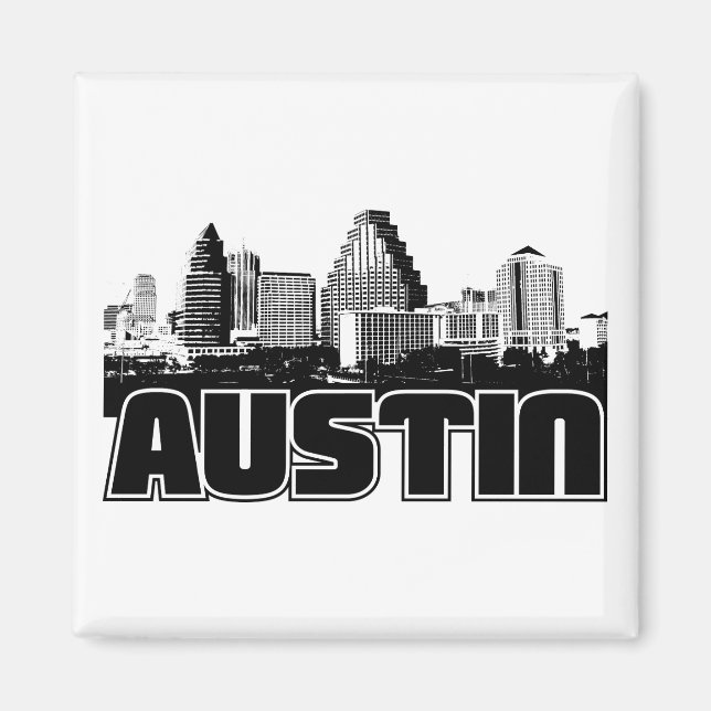 Imán Austin Skyline (Frente)