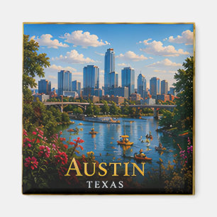 Imán Austin Texas EE. UU. Música en Vivo Hill Country V
