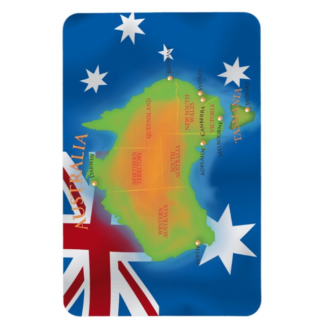 Imán Australia (Vertical)