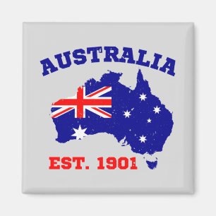 Imán Australia Establecido 1901