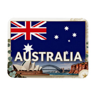 Imán AUSTRALIA Identidad Nacional Moderna
