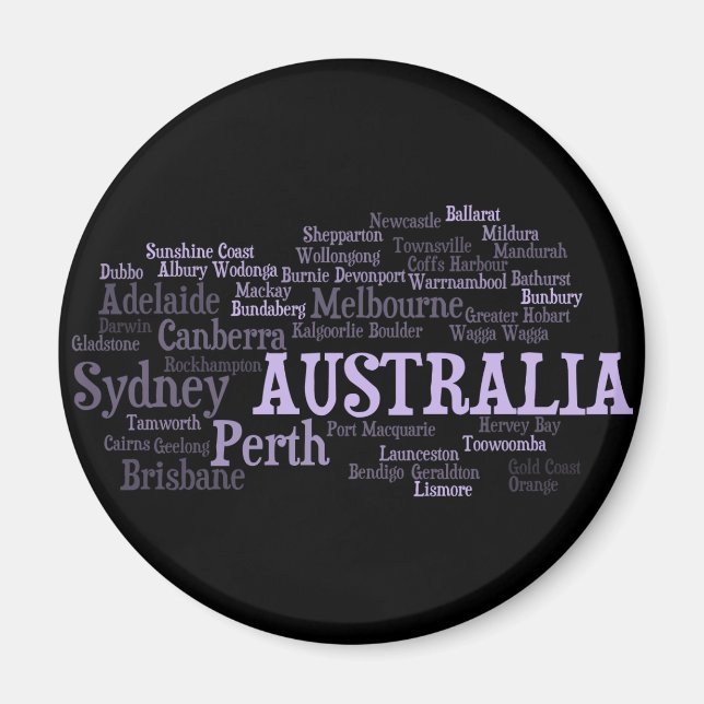 Imán AUSTRALIA Magnet (Frente)