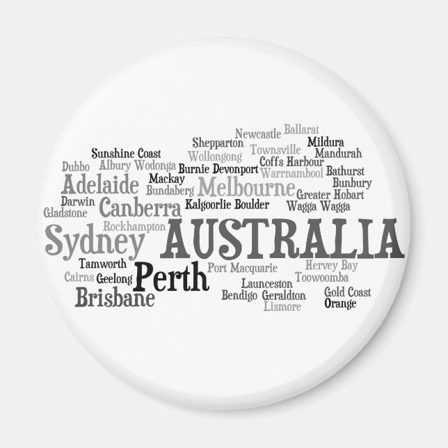 Imán AUSTRALIA Magnet (Frente)