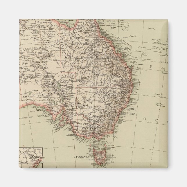 Imán Australia, Nueva Zelanda (Frente)