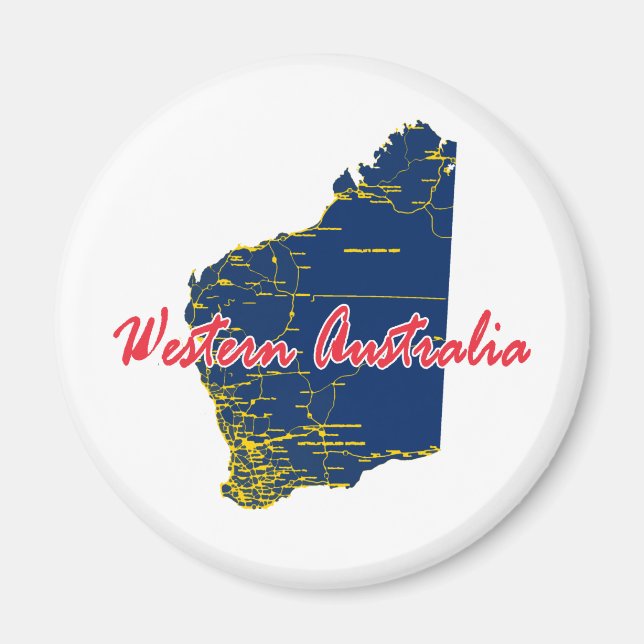 Imán Australia Occidental (Frente)