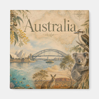 Imán Australia para amantes de Australia