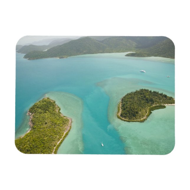 Imán Australia, Queensland, Costa de los Whitsunday, (Horizontal)