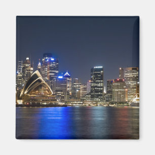 Imán Australia, Sydney. Horizonte con Casa de la Ópera 