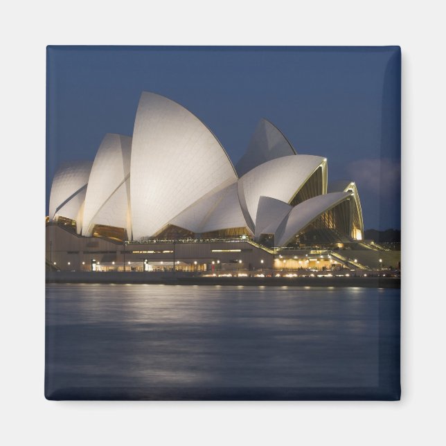 Imán Australia, Sydney. Ópera por la noche (Frente)