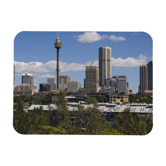 Imán Australia, Sydney, Potts Point. Horizonte de Sydne (Horizontal)