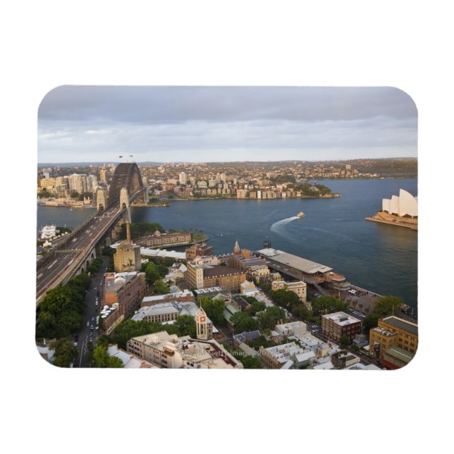 Imán Australia, Sydney, vistas a las Rocas y Sydney (Horizontal)
