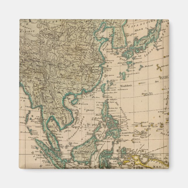 Imán Australia y Asia (Frente)
