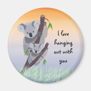 Imán australiano lindo del oso de koala