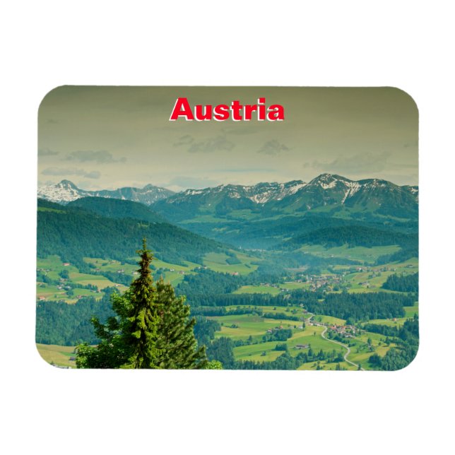 Imán Austria (Horizontal)