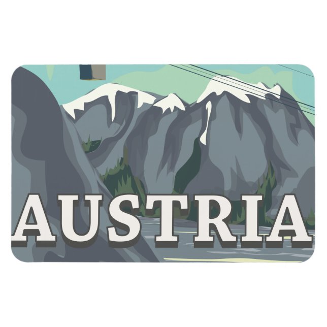 Imán Austria (Horizontal)
