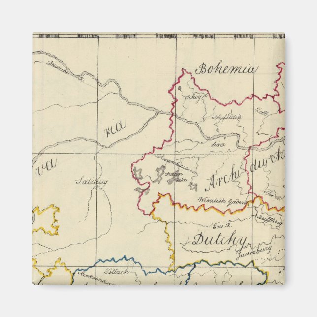 Imán Austria 5 (Frente)