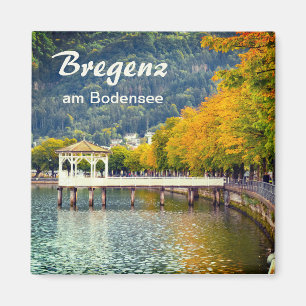 Imán Austria Bregenz am Bodensee en el recuerdo de otoñ