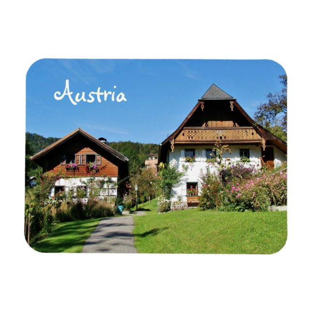 Imán Austria - Magnet de recuerdo (Horizontal)