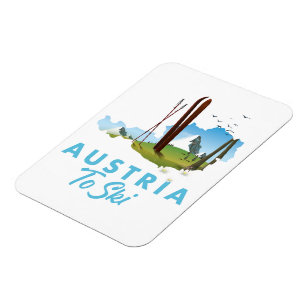 Imán Austria para esquiar.