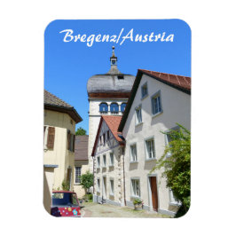 Imán Austria, recuerdo del casco antiguo de Bregenz