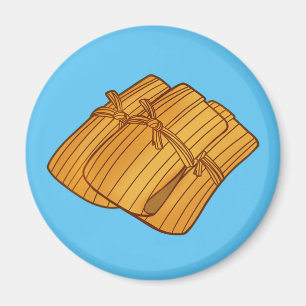 Imán Auténtica temporada mexicana de tamales