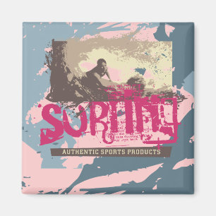 Imán Auténticas camisetas y regalos de surf