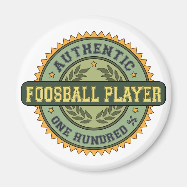 Imán Auténtico Futbolista (Frente)