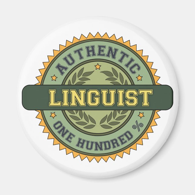 Imán Auténtico Lingüista (Frente)