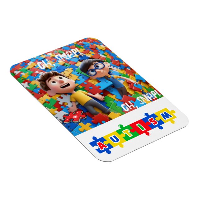 Imán Autismo (Lado Derecho)
