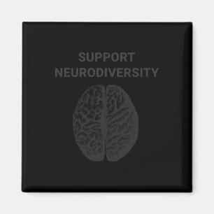 Imán Autismo Conciencia Apoyo Neurodiversidad