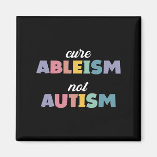 Imán Autismo Conciencia Autismo Autismo Apoyo Ableismo