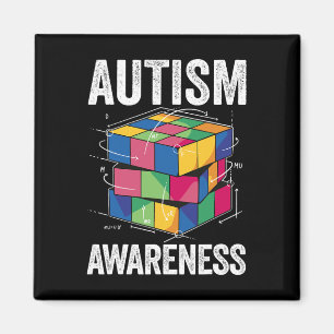Imán Autismo Concientización Autista Autistas Apoyan Au