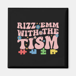 Imán Autismo Divertido Rizz Em Con El Tism Meme Autista