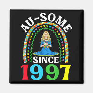 Imán Autismo Impresionante Ausome Desde 1997 Feliz 29 C