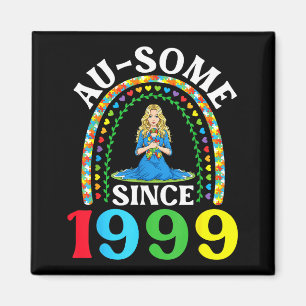 Imán Autismo Impresionante Genial Desde 1999 Feliz 27 C