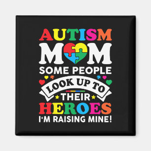 Imán Autismo Mamá Algunas Personas Admiran a Sus Héroes