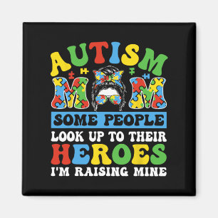 Imán Autismo Mamá Algunas personas miran a los héroes q
