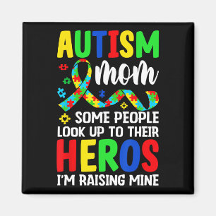 Imán Autismo Mamá Algunas personas miran a los héroes q