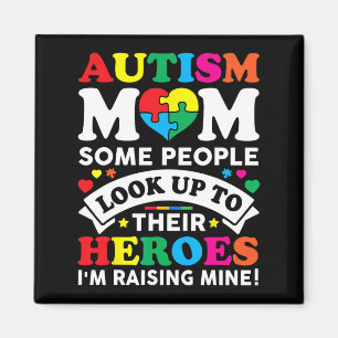 Imán Autismo Mamá Algunas Personas Miran A Sus Héroes A